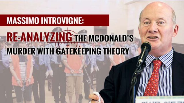 Re-analyzing the McDonald’s Murder With Gatekeeping Theory
